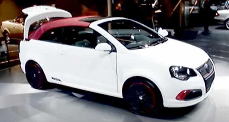 Reprodução do Youtube - https://www.youtube.com/watch?v=ZniIfr9KxDU Volkswagen Polo conversível