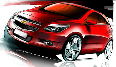 Novo+Chevrolet+Agile+General+Motors+hatch+01