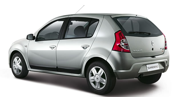 Renault/Divulgação Renault-Sandero-flex-Brasil-2010