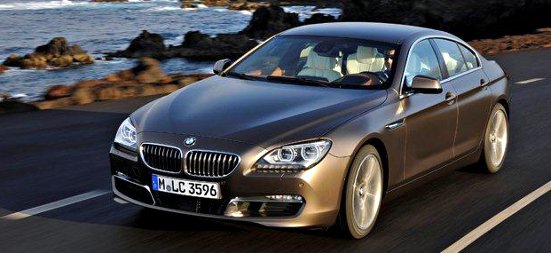 BMW+Série+6+Gran+Coupe+640i+dianteira+frente