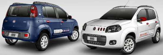 Fiat Uno 2014 College Brasil 01