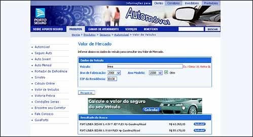 Porto Seguro fura a Fiat e revela preço do Linea