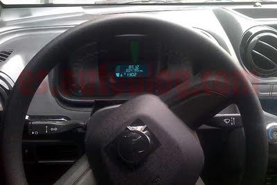 Mais imagens do interior do Chevrolet Agile