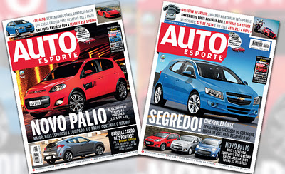 Autoesporte e Quatro Rodas destacam o novo Palio. AE fala ainda do Chevrolet ‘Ônix’