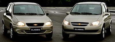Da China para o Brasil: Chevrolet lança o Classic 2011