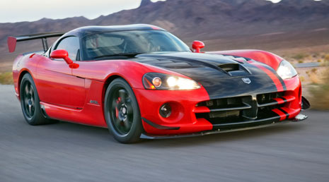 Dodge Viper SRT10 ACR: Cobra mais venenosa!