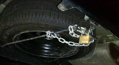 Estepe do lado de fora é uma boa ideia?