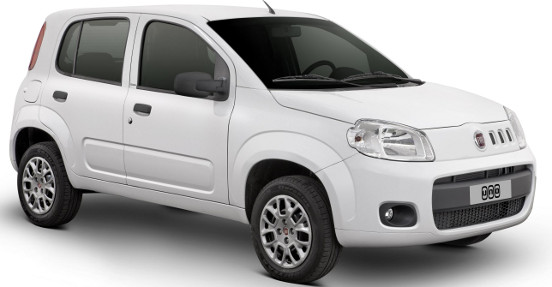 Airbag duplo e ABS agora são de série para toda linha Fiat Uno no Brasil