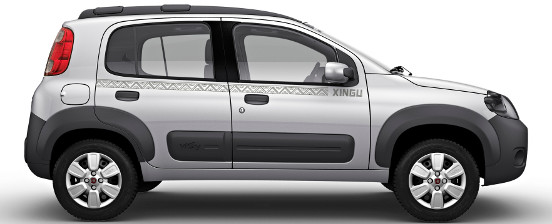 Fiat Uno e Mille Way recebem versão especial Xingu