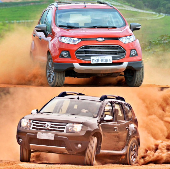Vem aí o Duelo entre Ford EcoSport e Renault Duster!