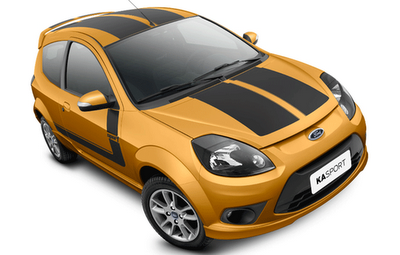 Ford Ka 2012 evolui, diferente do Fiesta Rocam