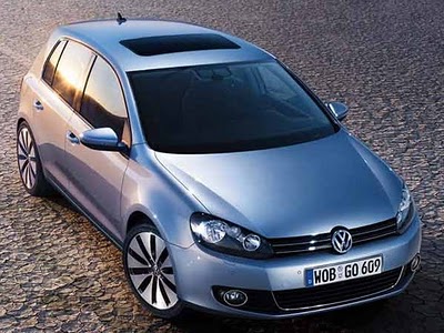 Mais uma do novo Golf no Brasil