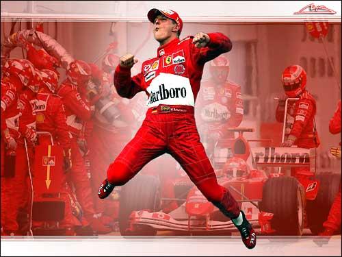 Ainda falando em Ferrari, Schumacher voltou!