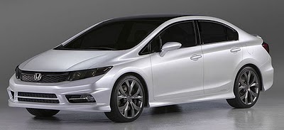 Honda mostra o “novo New Civic” 2012