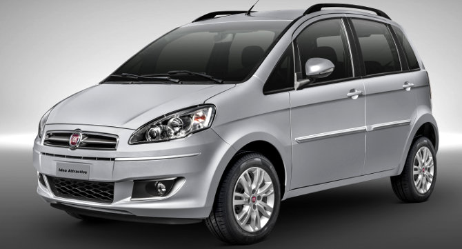 Fiat Idea Attractive Brasil 2014 – Fiat/Divulgação