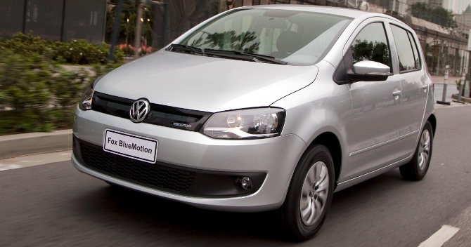 Volkswagen Fox BlueMotion 2014 motor tres cilindros Brasil