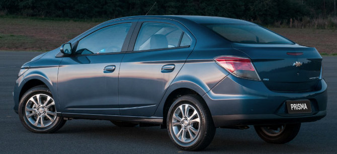 Chevrolet/Divulgação Chevrolet Prisma LT LTZ 2014 automatico Brasil