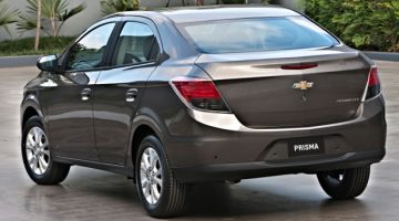 Chevrolet Prisma LTZ 2013 Brasil sedã traseira