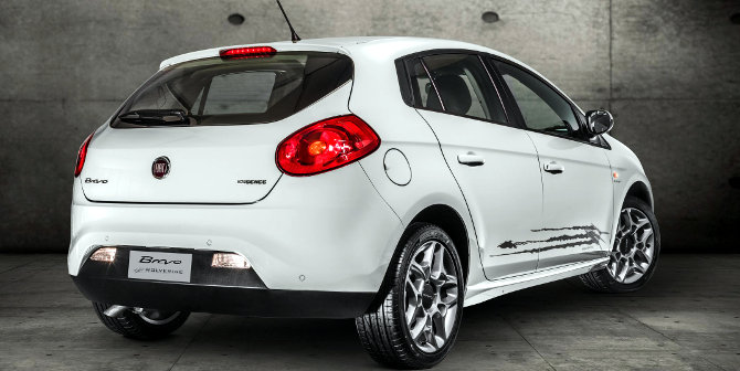 Fiat/Divulgação Fiat Bravo 2014 Brasil Wolverine visual traseira série especial