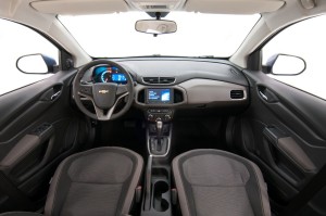 GM-Brazil-2014-Chevrolet-Prisma interior painel – Chevrolet/Divulgação