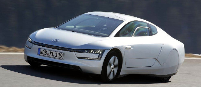 Volkswagen XL1 dianteira
