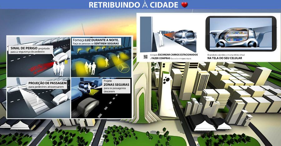 Daimler/Divulgação Cidade dos sonhos carro