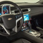 Chevrolet-Camaro-SS-2014-V8-Brasil-painel-interior