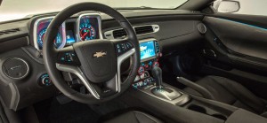 Chevrolet-Camaro-SS-2014-V8-Brasil-painel-interior