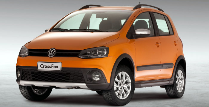 Volkswagen/Divulgação Volkswagen-CrossFox-2014-Brasil