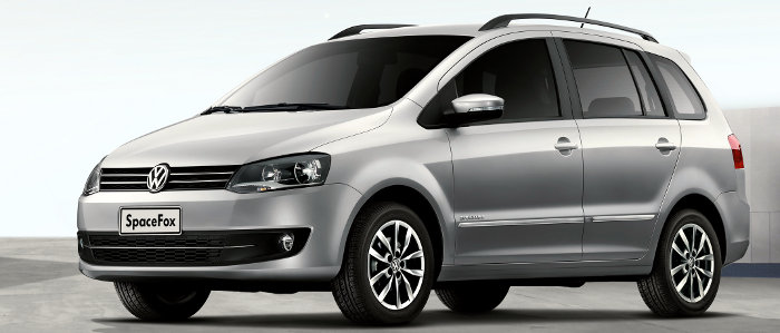 Volkswagen/Divulgação Volkswagen-Space-Fox-2014-Brasil