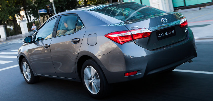 Toyota/Divulgação Toyora-Corolla-XEi-Brasil-2015-CVT-Multi-Drive