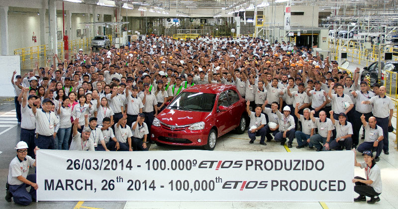 Toyota-Etios-XLS-Brasil-fabrica-Sorocaba-recorde