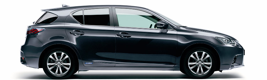 Lexus/Divulgação Lexus-CT-200h-2-14-Brasil-Eco-Luxury-lateral