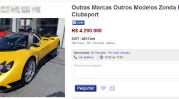 Mercado-Livre-Classificados-Pagani-Zonda-anuncio