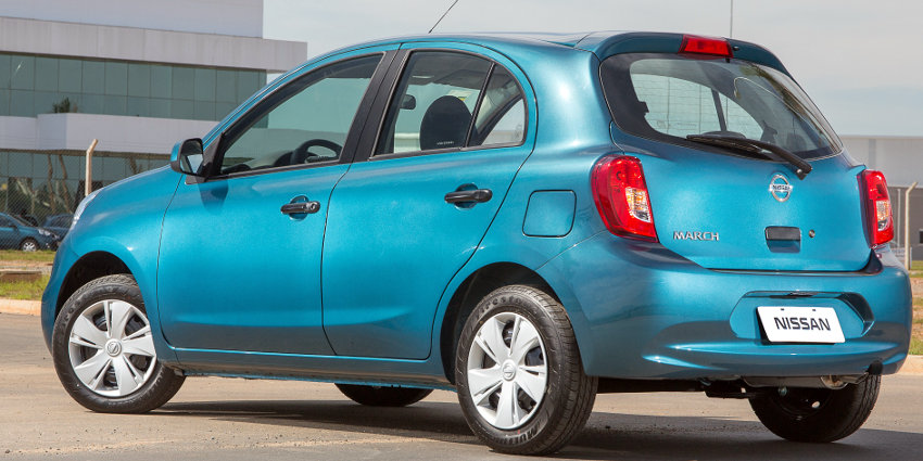 Nissan/Divulgação Nissan-New-March-Conforto-2015-Brasil-visual