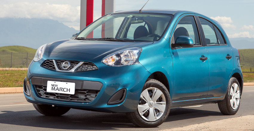 Nissan/Divulgação Nissan-New-March-Conforto-2015-Brasil
