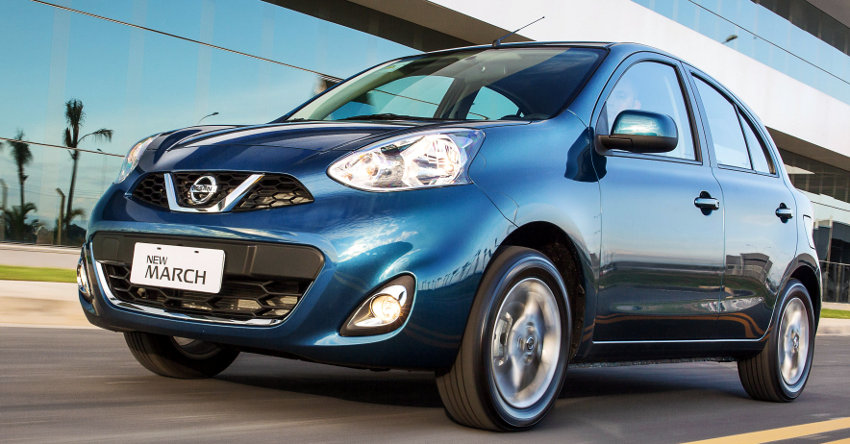 Nissan/Divulgação Nissan-New-March-SL-2015-Brasil-design