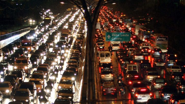 Brasil-transito-congestionamento-Sao-Paulo