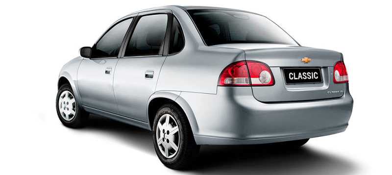 Chevrolet/Divulgação Chevrolet-Classic-2015-Brasil-LS