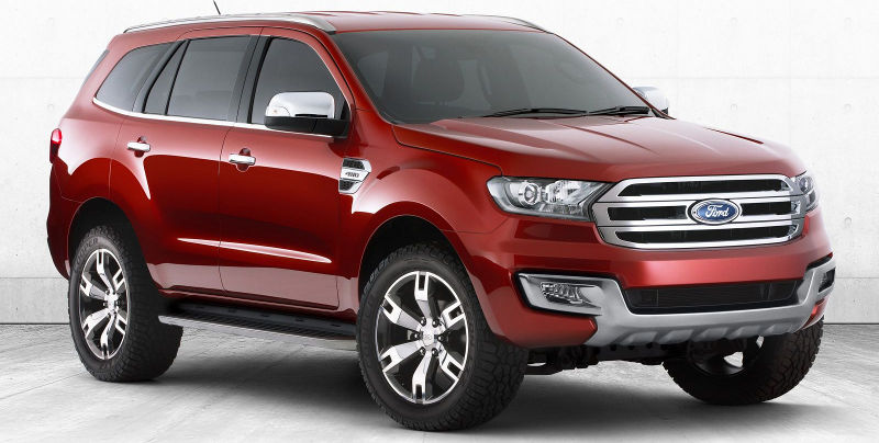 Ford/Divulgação Novo-Ford-Everest-2015-Brasil