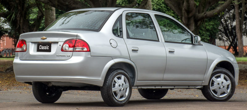 Chevrolet/Divulgação Chevrolet-Classic-2016-sedan-direcao-hidraulica