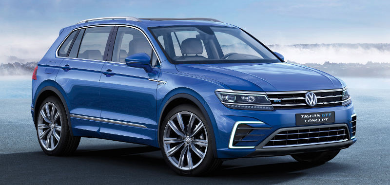 Volkswagen/Divulgação Volkswagen-Tiguan-2016-GTE