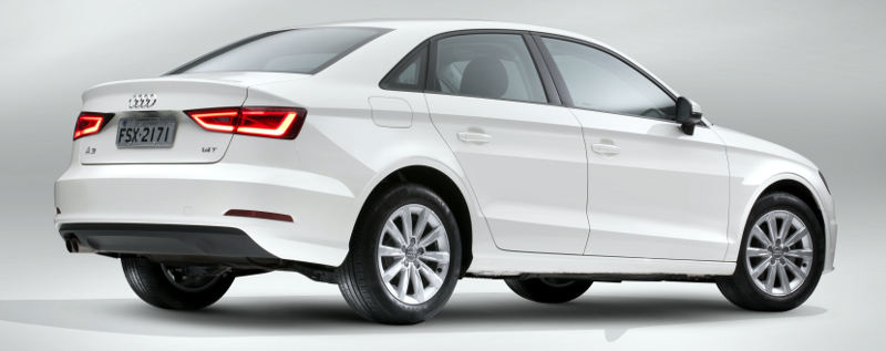 Audi/Divulgação Audi-A3-Sedan-Flex-2016-Brasil