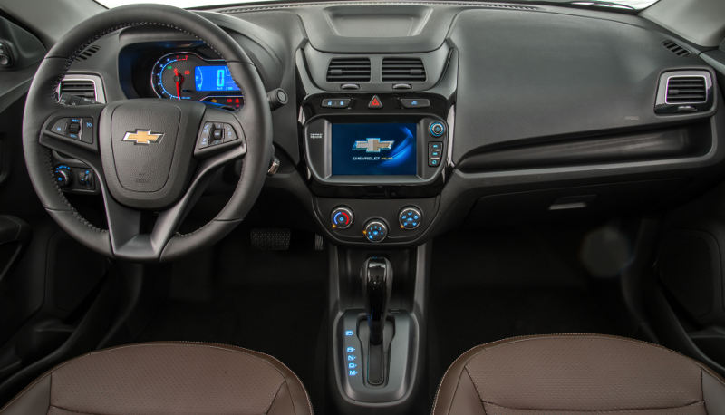 Chevrolet/Divulgação Chevrolet-Cobalt-Elite-2016-painel