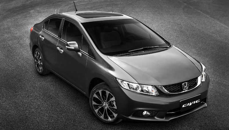 Honda/Divulgação Honda-Civic-2015