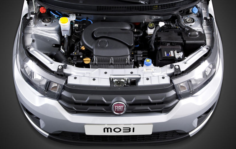 Fiat/Divulgação Fiat-Mobi-Easy-On-2017-motor