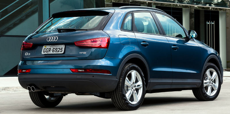 Audi/Divulgação Audi-Q3-2017-Brasil-SUV
