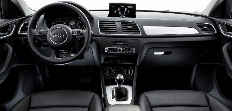 Audi/Divulgação Audi-Q3-2017-Brasil-interior-painel