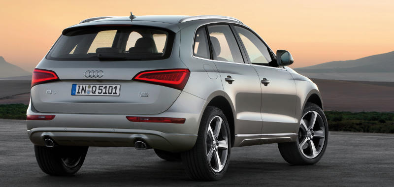 Foto do Audi Q5 de costas