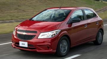 Foto do Chevrolet Onix versão Joy 2017